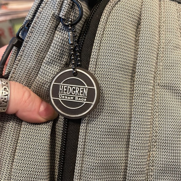 Hedgren Gray Medium Backpack - Picture 3 of 11